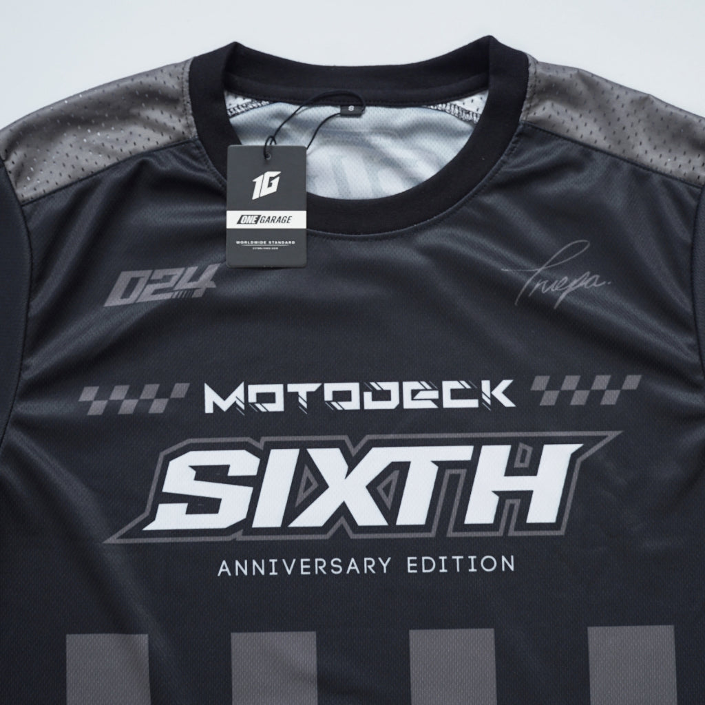 Motodeck 6th Anniversary Riding Jersey – 1G One Garage